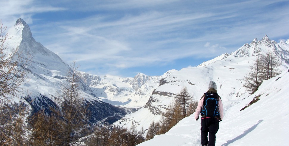 Zermatt – Winterwandern mit Aussicht