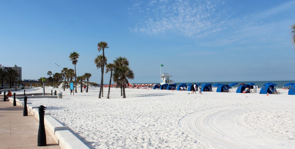 Clearwater Beach und was an Florida’s Stränden fehlt
