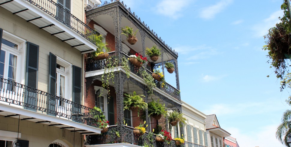 Architektour durch das French Quarter von New Orleans