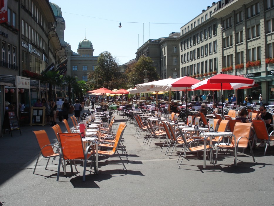 Bärenplatz - Bern im Sommer