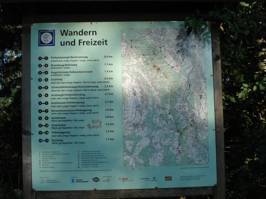 Wandern auf dem Uetliberg