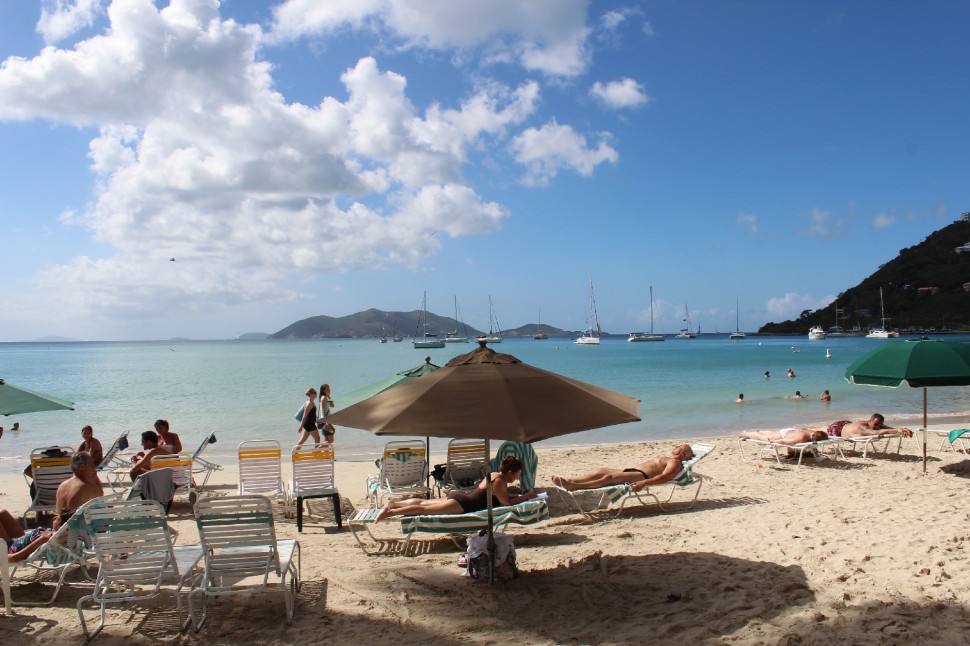 Karibik Strand in Tortola