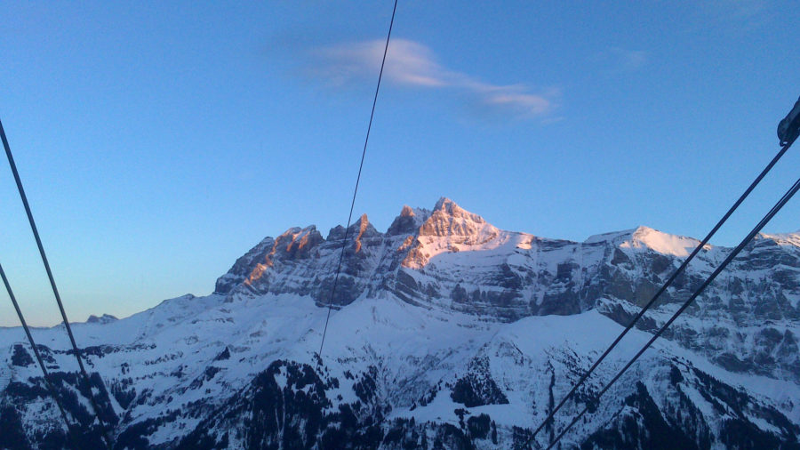 Skifahren zwischen Weihnachten und Neujahr in Champéry