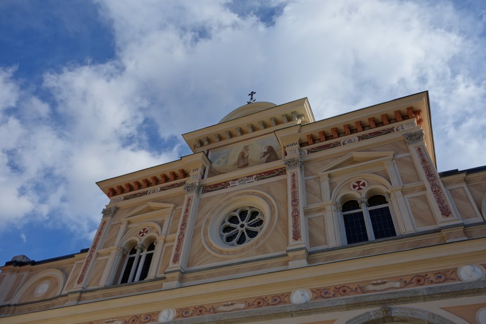 Madonna del Sasso Detail