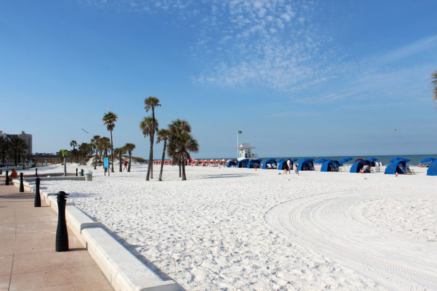 Clearwater Beach und was an Florida’s Stränden fehlt