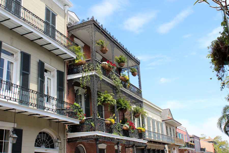 Architektour durch das French Quarter von New Orleans
