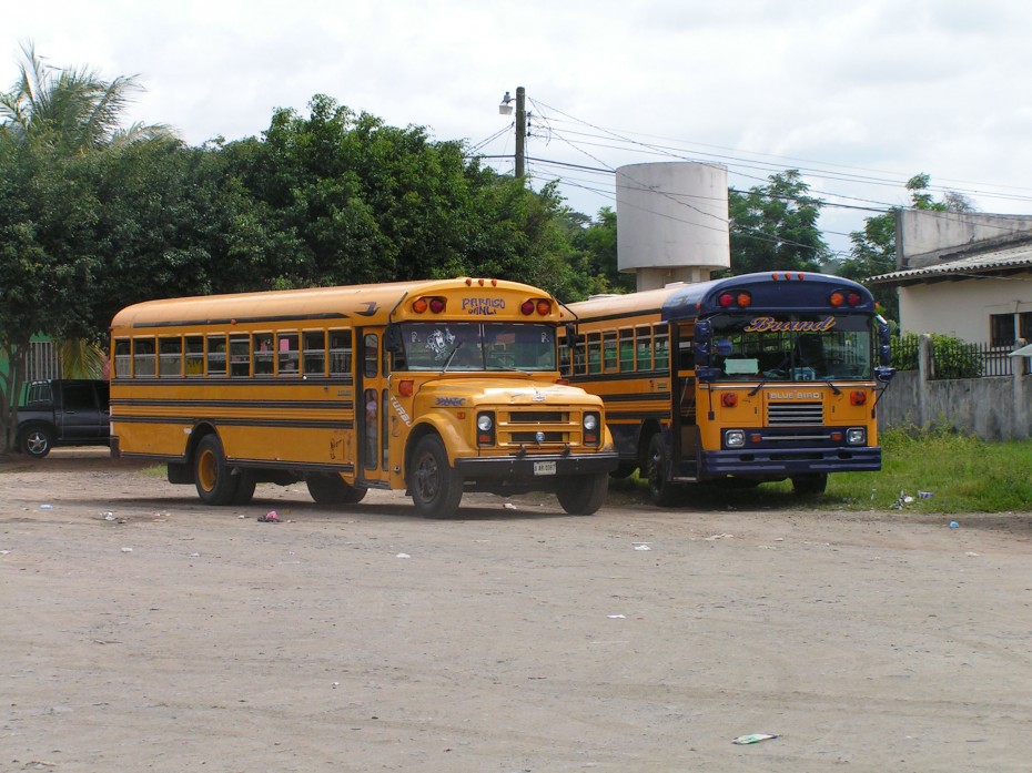 Busfahrt in Guatemala