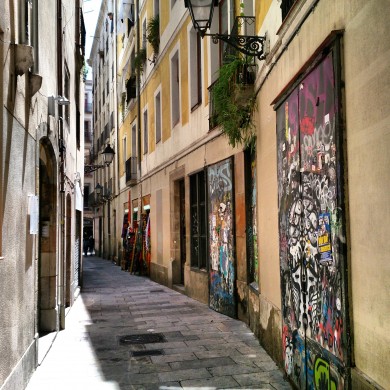 Strasse_Barri_Gotic