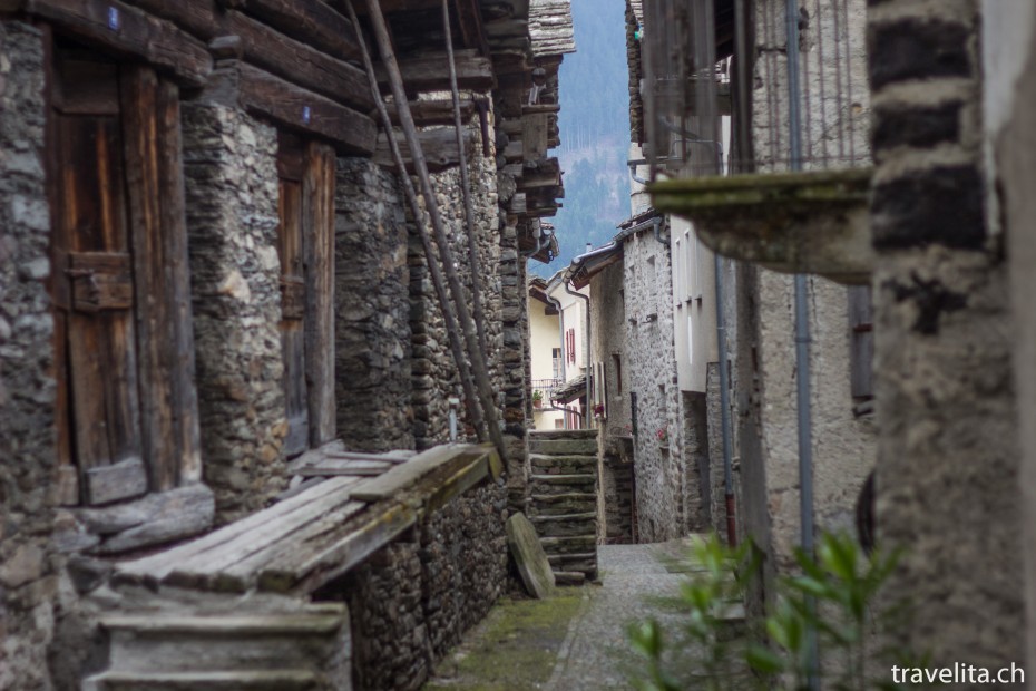 Gassen in Soglio
