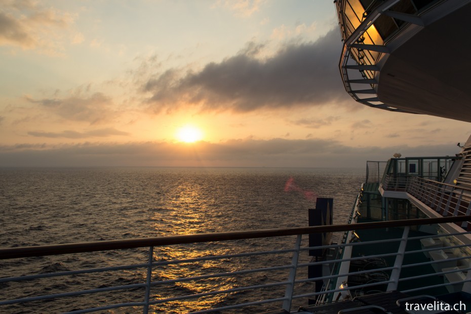 Sonnenaufgang in den Bahamas