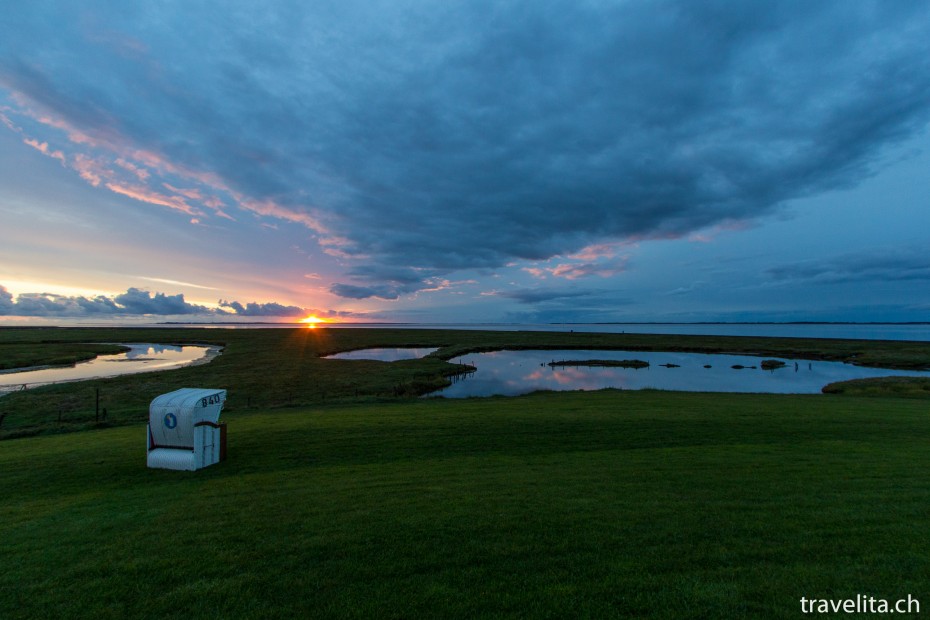 Hallig_Langeness_Sonnenuntergang