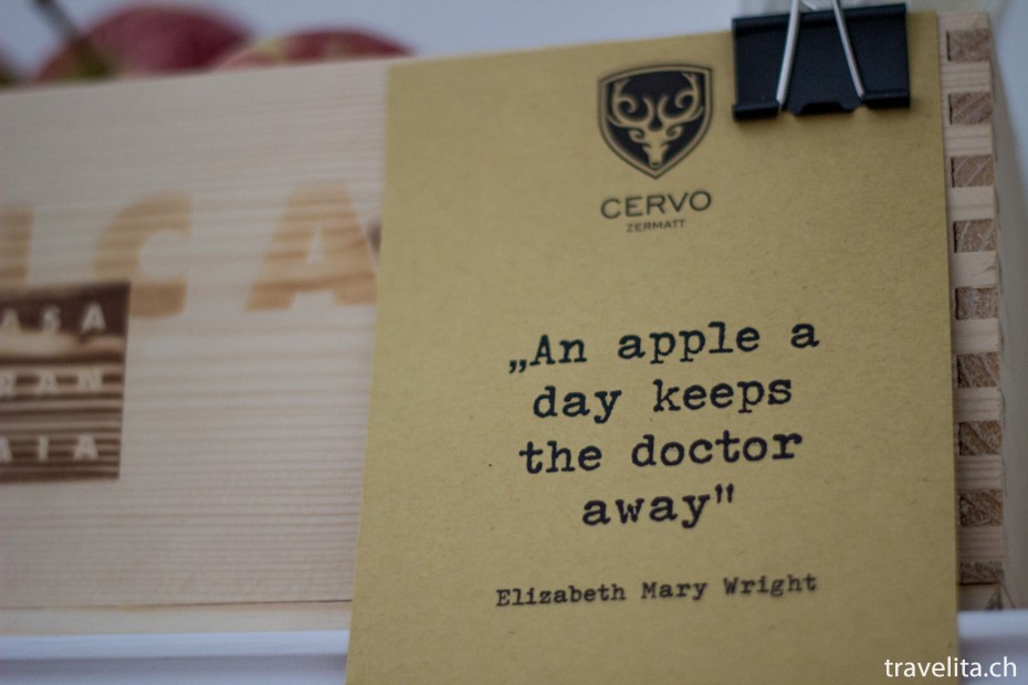 An Apple a day Cervo