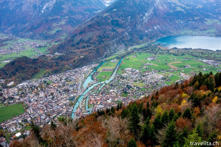 Aussicht vom Harder Kulm