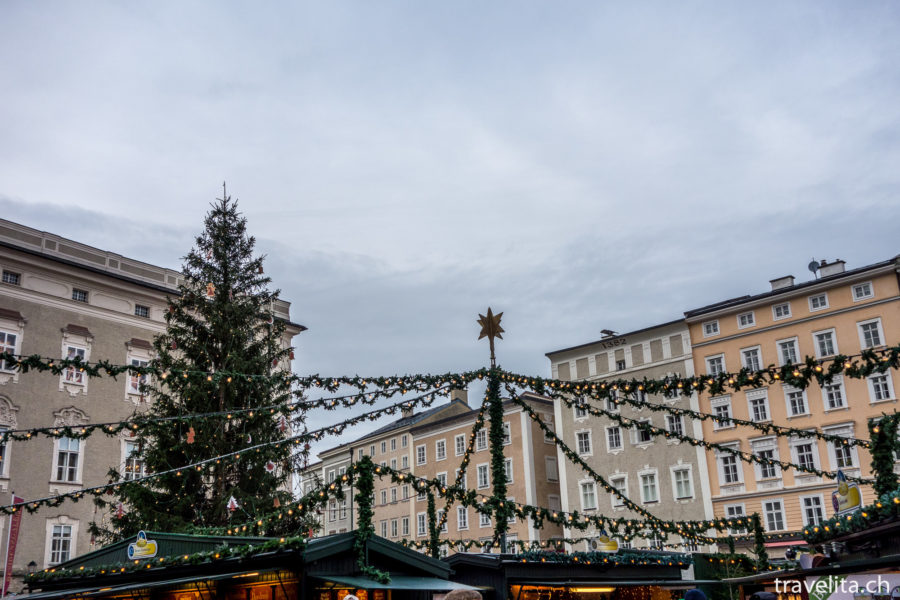 Salzburg in der Vorweihnachtszeit und Besuch auf dem Weihnachtsmarkt
