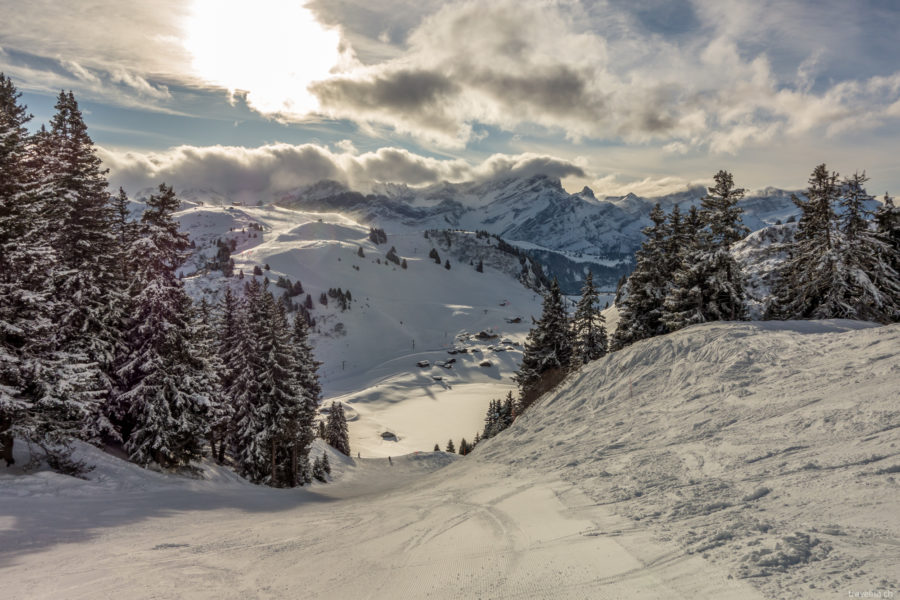 Winterzauber in Villars-Gryon