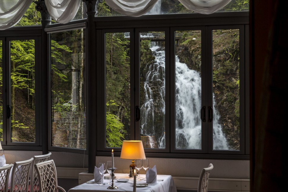 Grandhotel-Giessbach-Parkrestaurant Les Cascades