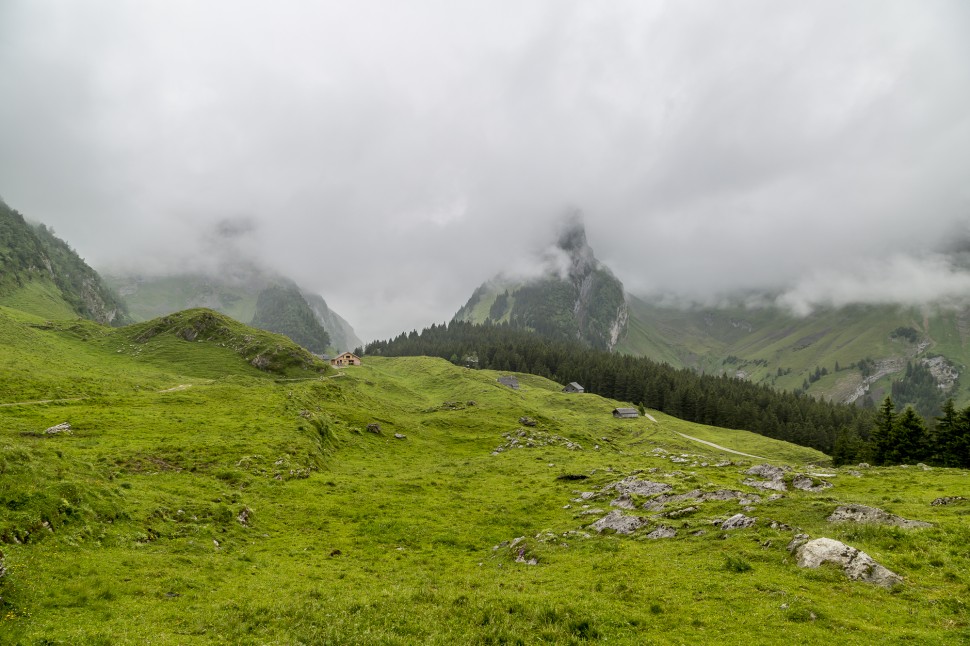 Appenzellerland-Alpstein-Nebel