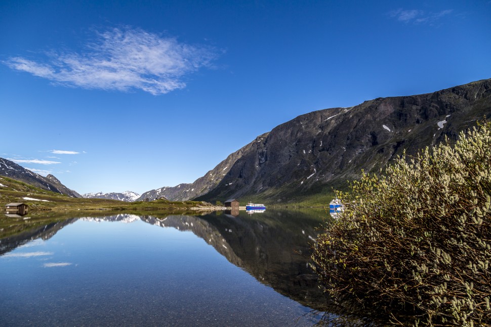 Gjendesheim mit Gjende-Sees