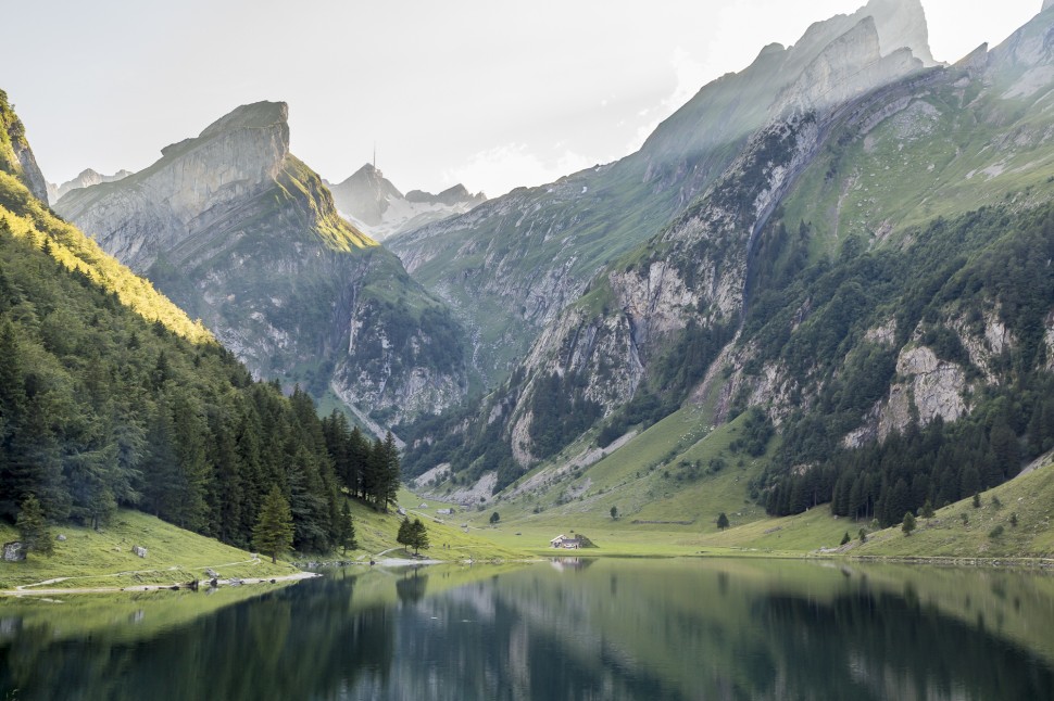 Appenzell Seealpsee Abendsonne