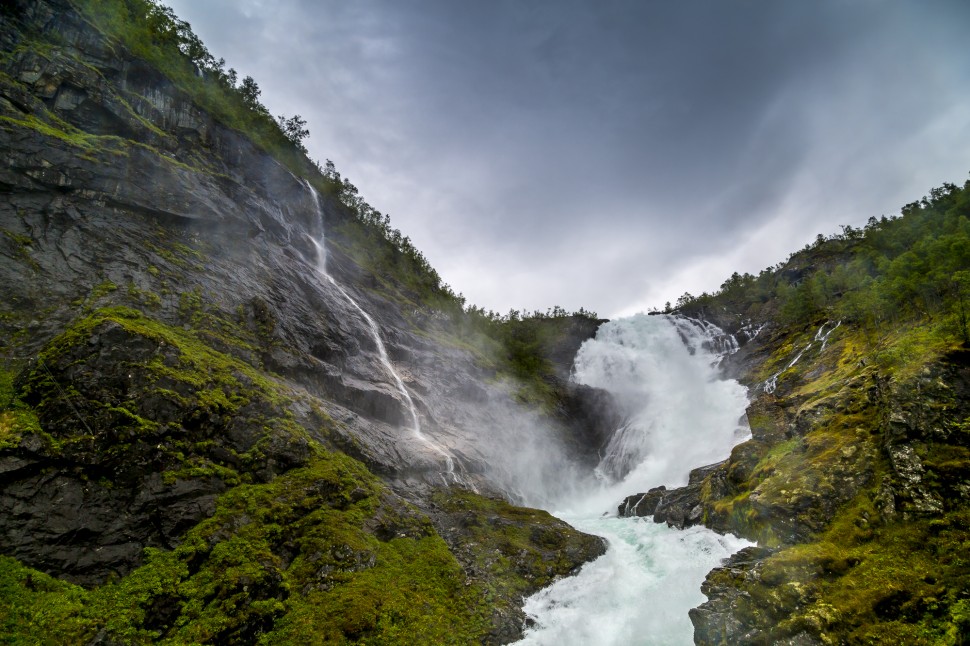 Flamsbahn-Kjosfossen-Halt