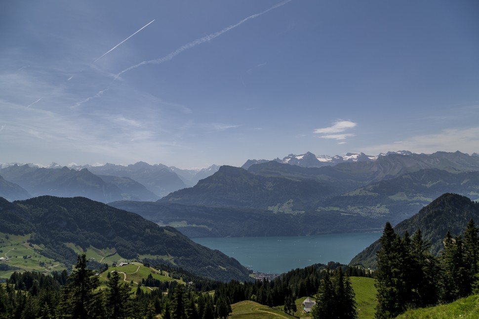 Rigi-Scheidegg-Aussicht