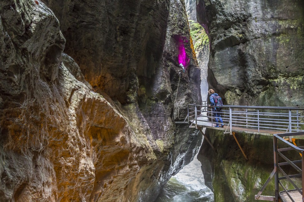 Aareschlucht Besuch