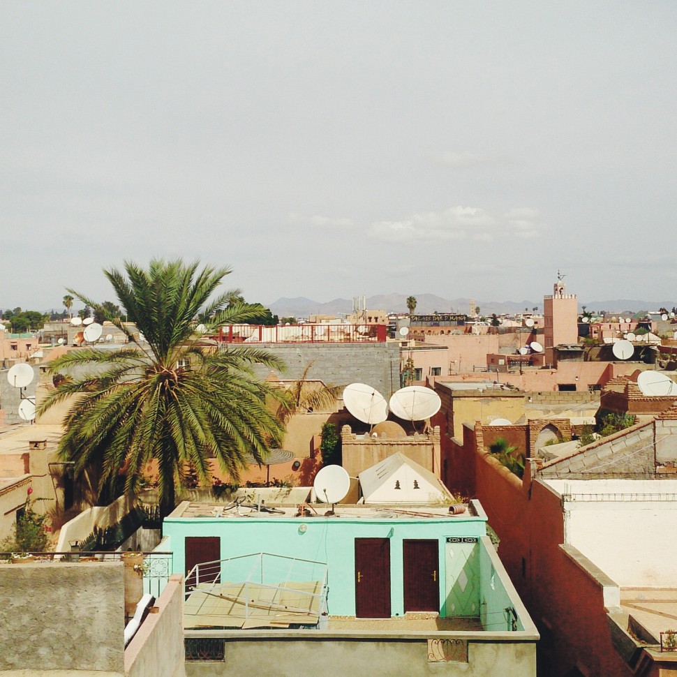 Marrakesch-Dachterrasse