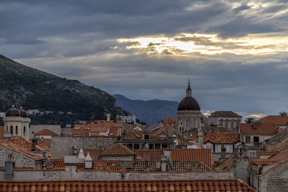 Dubrovnik-Stadtmauer-Aussicht