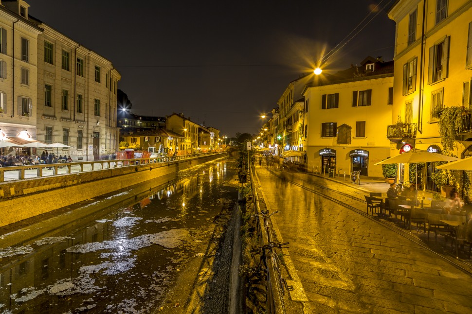 Milano-Navigli-Nacht