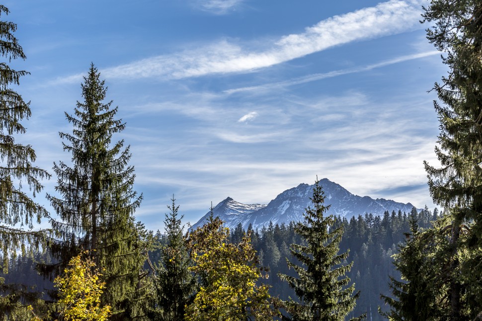 Start der Wanderung beim Caumasee