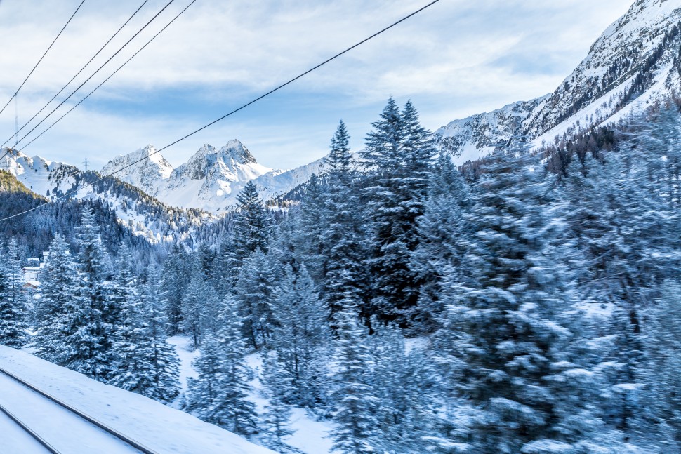 Berguen-Winterlandschaft