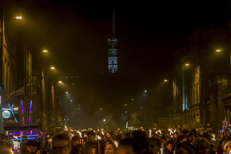 Edinburgh-torchlight-procession