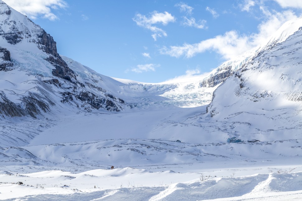 Athabasca-Glacier-Icefields-Parkway-aussicht