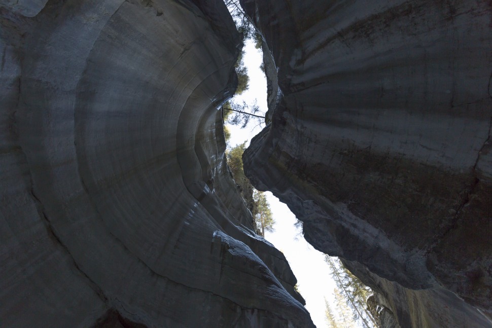 Jasper-Maligne-Canyon-cathedral