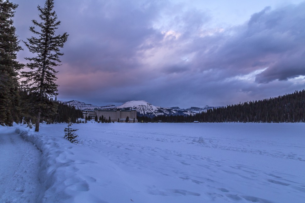 Lake-Louise-Abendstimmung