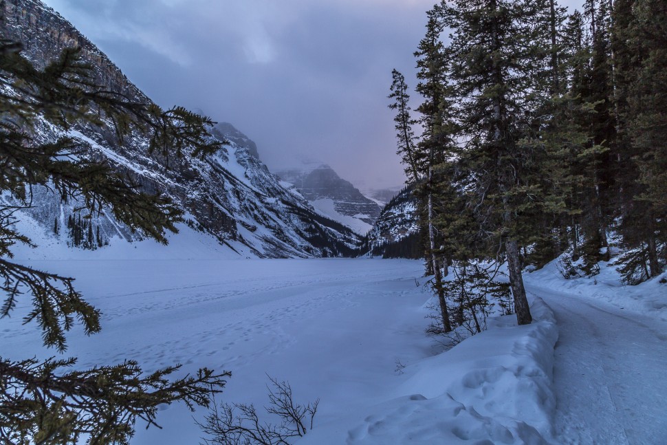 Lake-Louise-Winterwandern