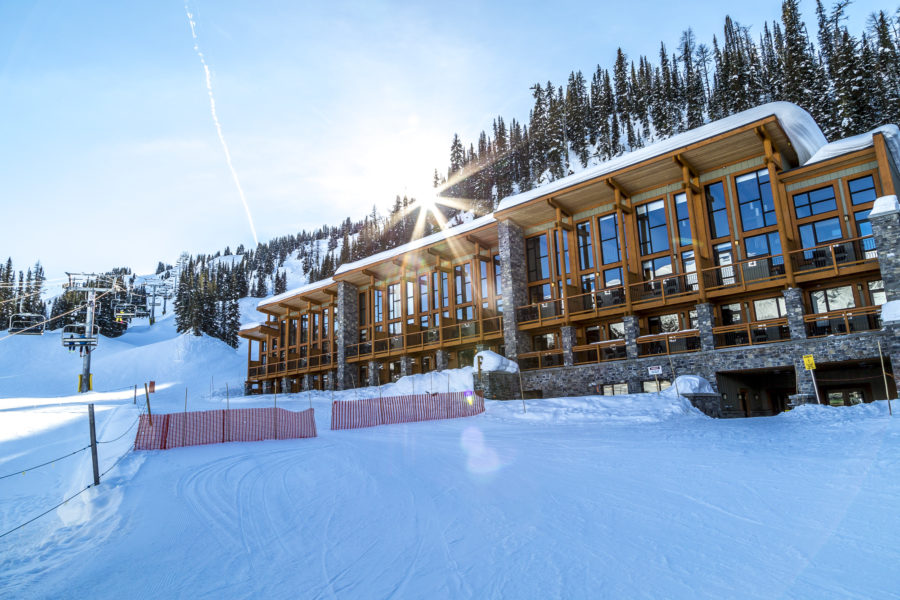 Sunshine Village – ski-in ski-out Lodge in den Rockies