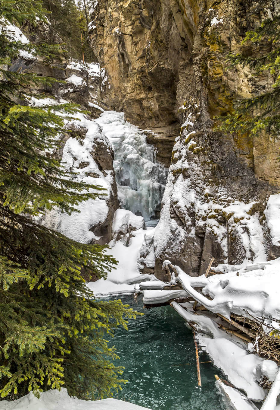 Johnston Canyon in Banff National Park