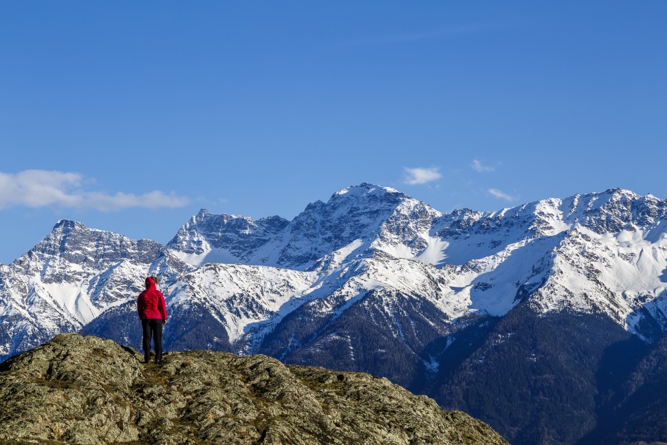 Vinschgau-Bergpanorama