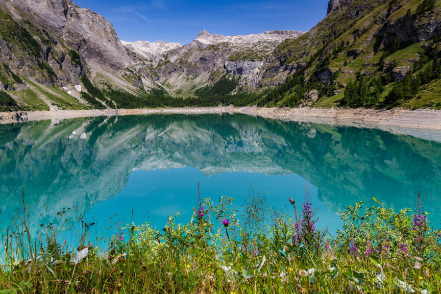 Bisse du Ro (Suone Ro) – Wanderung vom Lac de Tseuzier nach Crans Montana