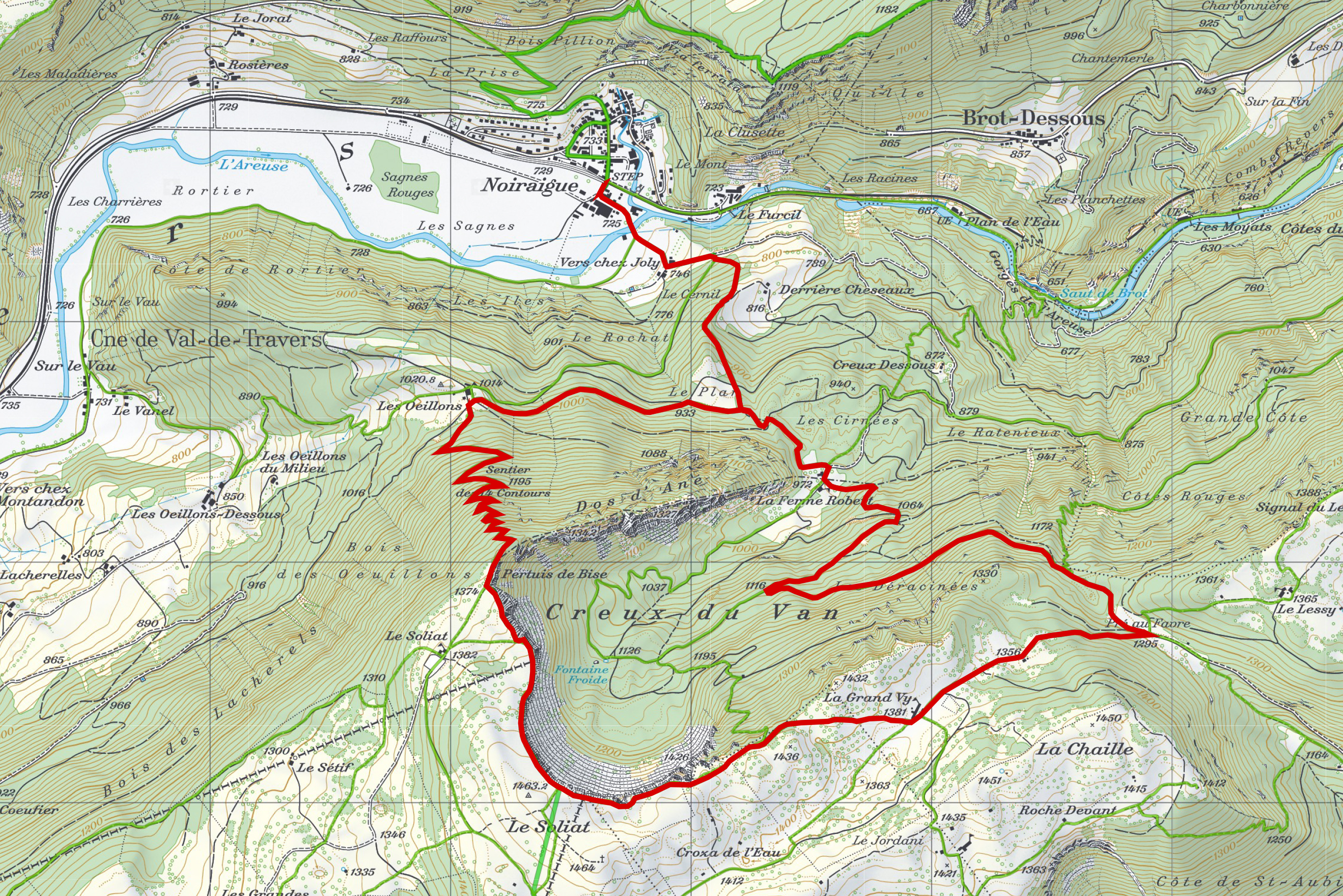 Schneeschuhtour-Jura-Creux-du-Van