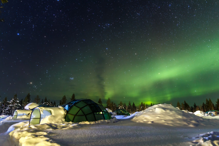 Eishotel oder Glasiglu?  – Sorrisniva vs. Kakslauttanen