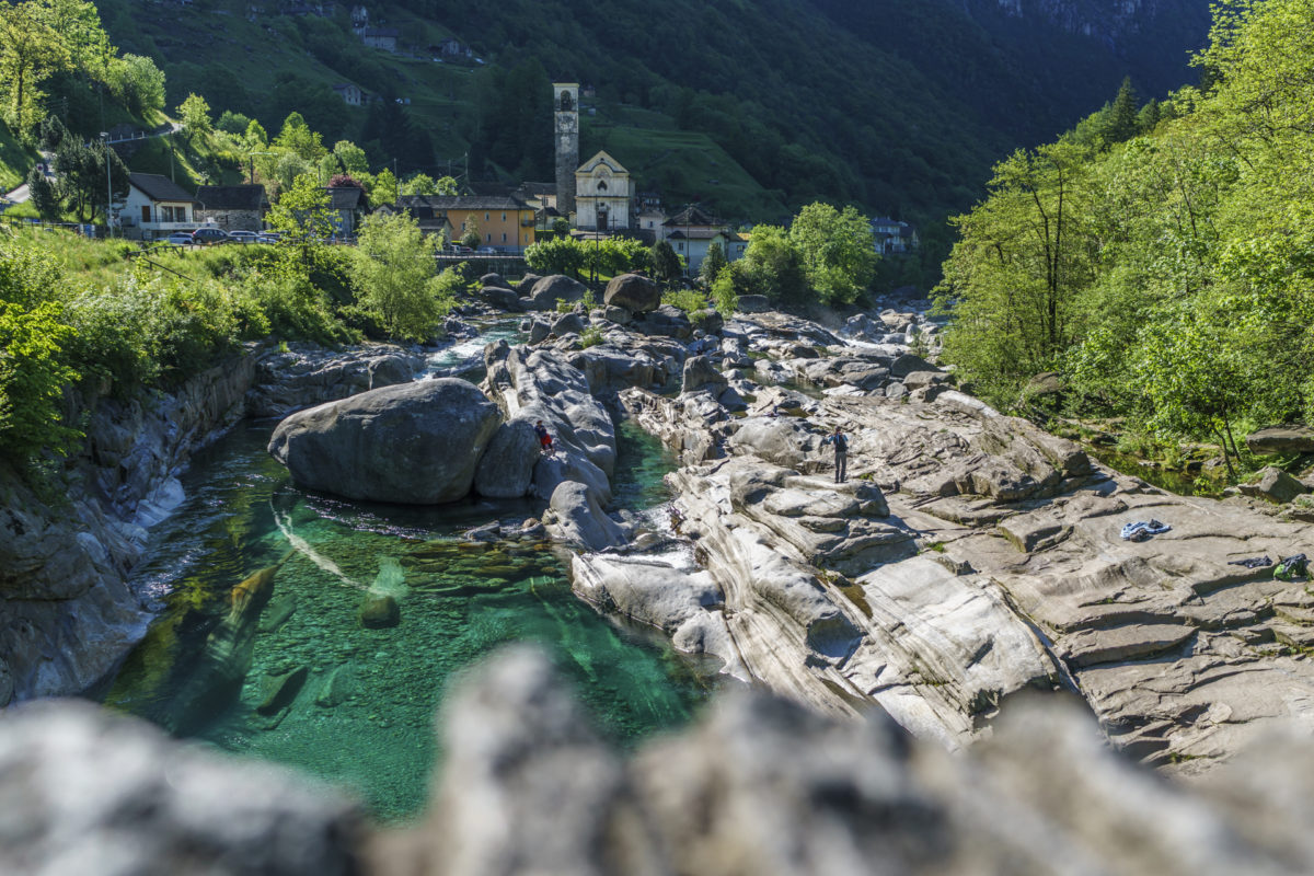 Valle Verzasca Швейцария