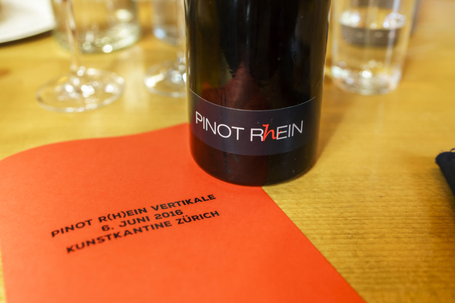 Kulinarischer Exkurs: Pinot Rhein Vertikale Degustation