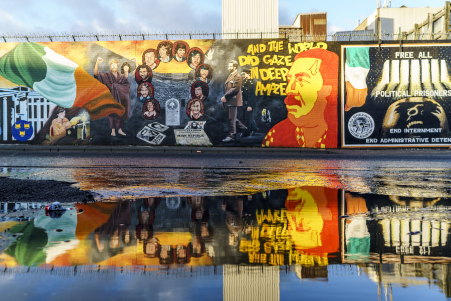 Belfast International Wall