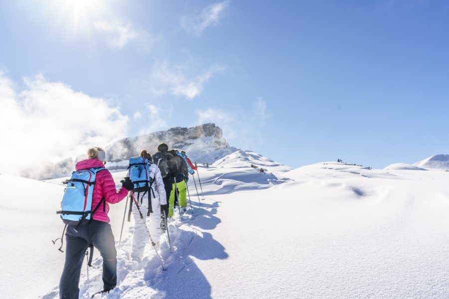 Winter im Kleinwalsertal – Schneeschuhwandern und Winterwanderwege