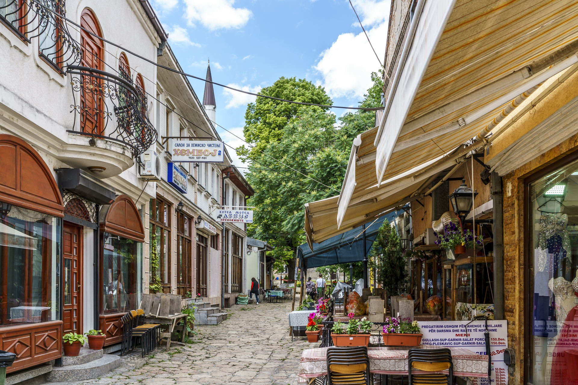 Skopje Old Bazaar Gassen