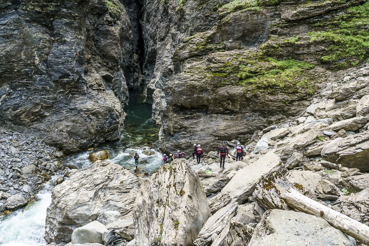 Canyoning in der Viamala-Schlucht