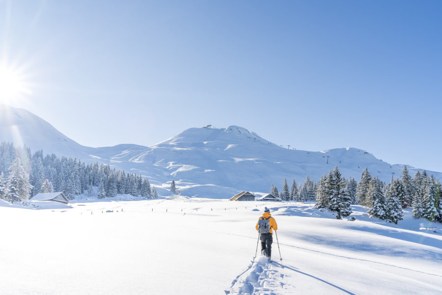 Schneeschuhtour in Stoos