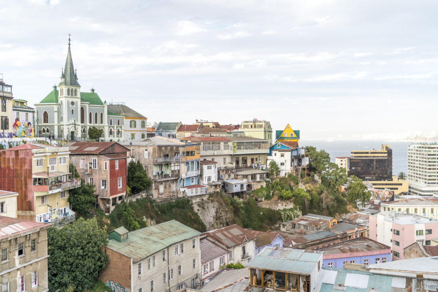 Postkarte von Valparaiso